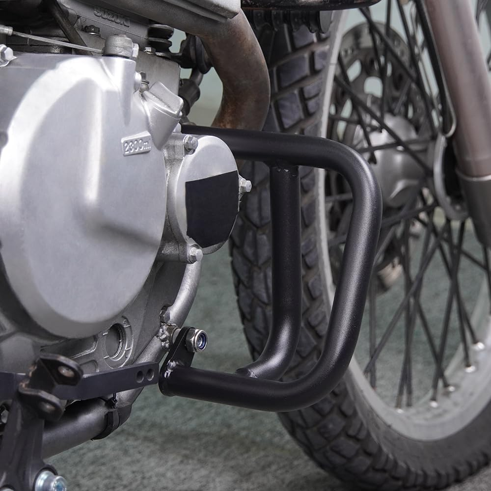 Xitomer Motorcycle Crash Bars Highway Cage Fit for DR650 / S / SE 1996-2024, Black, Front, Steel, Bolt-On, Engine Guard image number 5