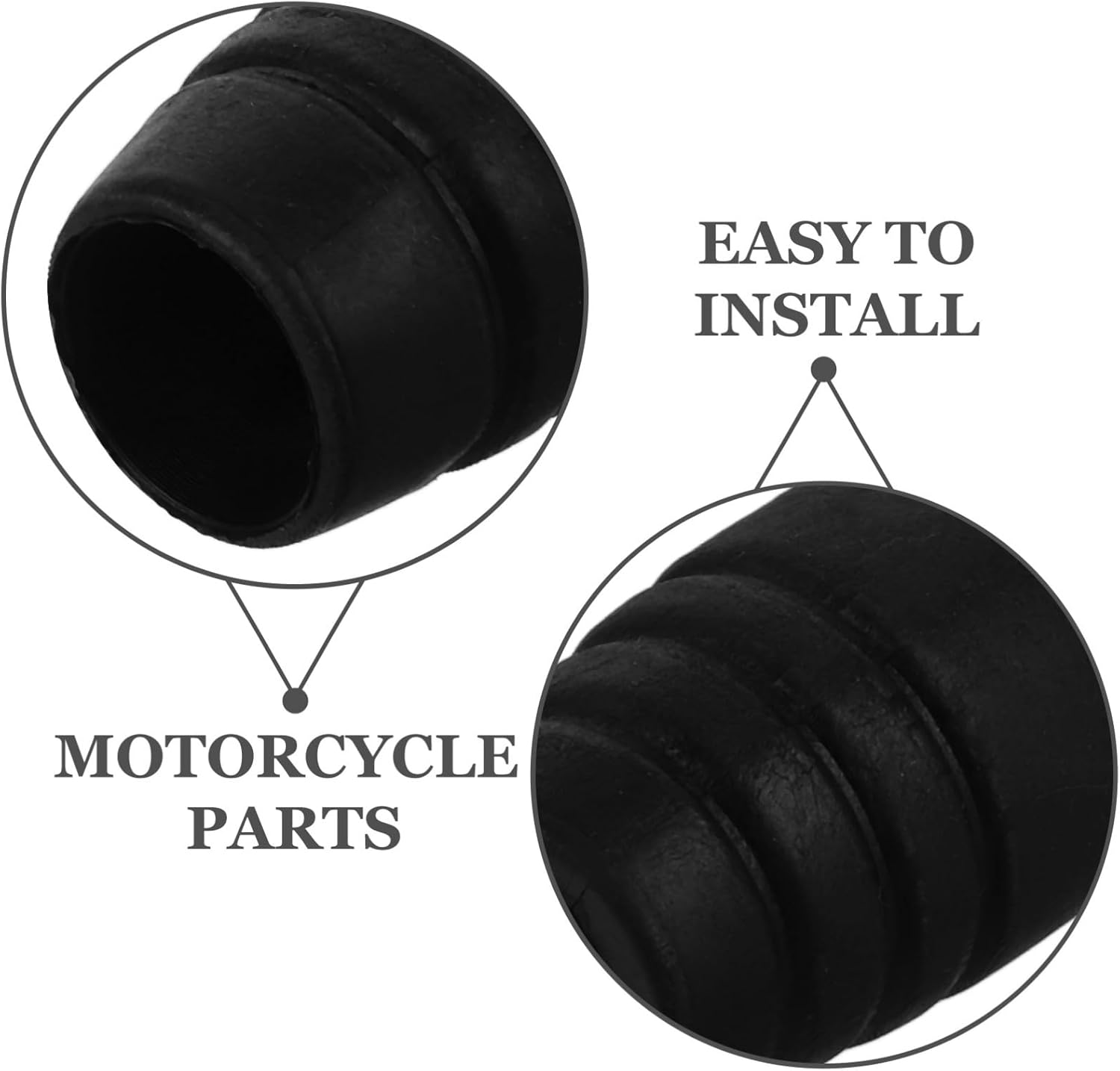 ULTECHNOVO 3Pcs Motorcycle Shifter Cover Rubber Protective Cover for Gear Shifter Lever Riding Non-Slip Motorcycle Foot image number 5