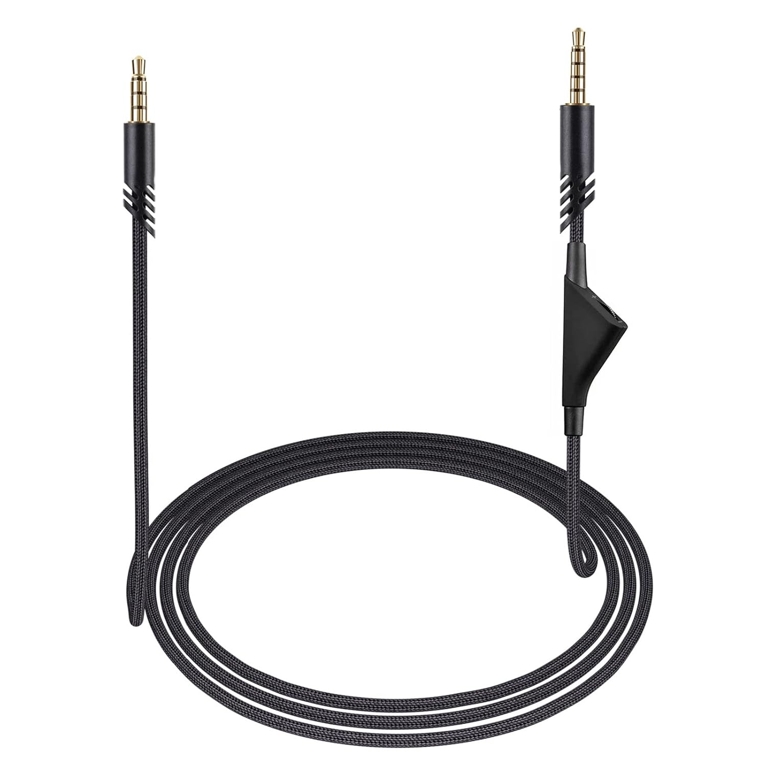 Weishan A10 Headset Cable Replacement for Astro A40 A40 TR, 3.5Mm(1/8") Braided Removable Aux Cord with Inline Volume Controller, 6Ft