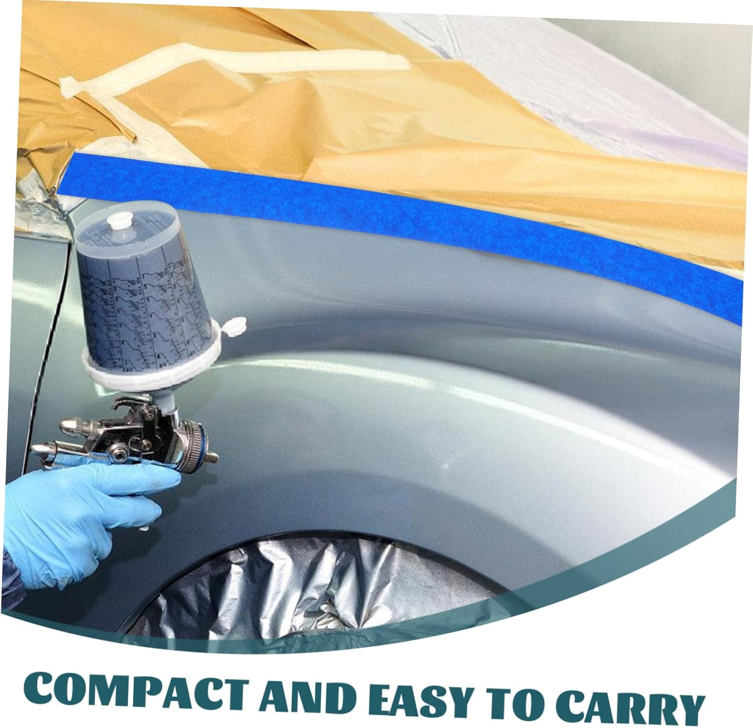 WOONEKY 6 Rolls Painter Tape Masking Tape for Wall Painting DIY Artist Craft Arts Decoration Drafting Yards