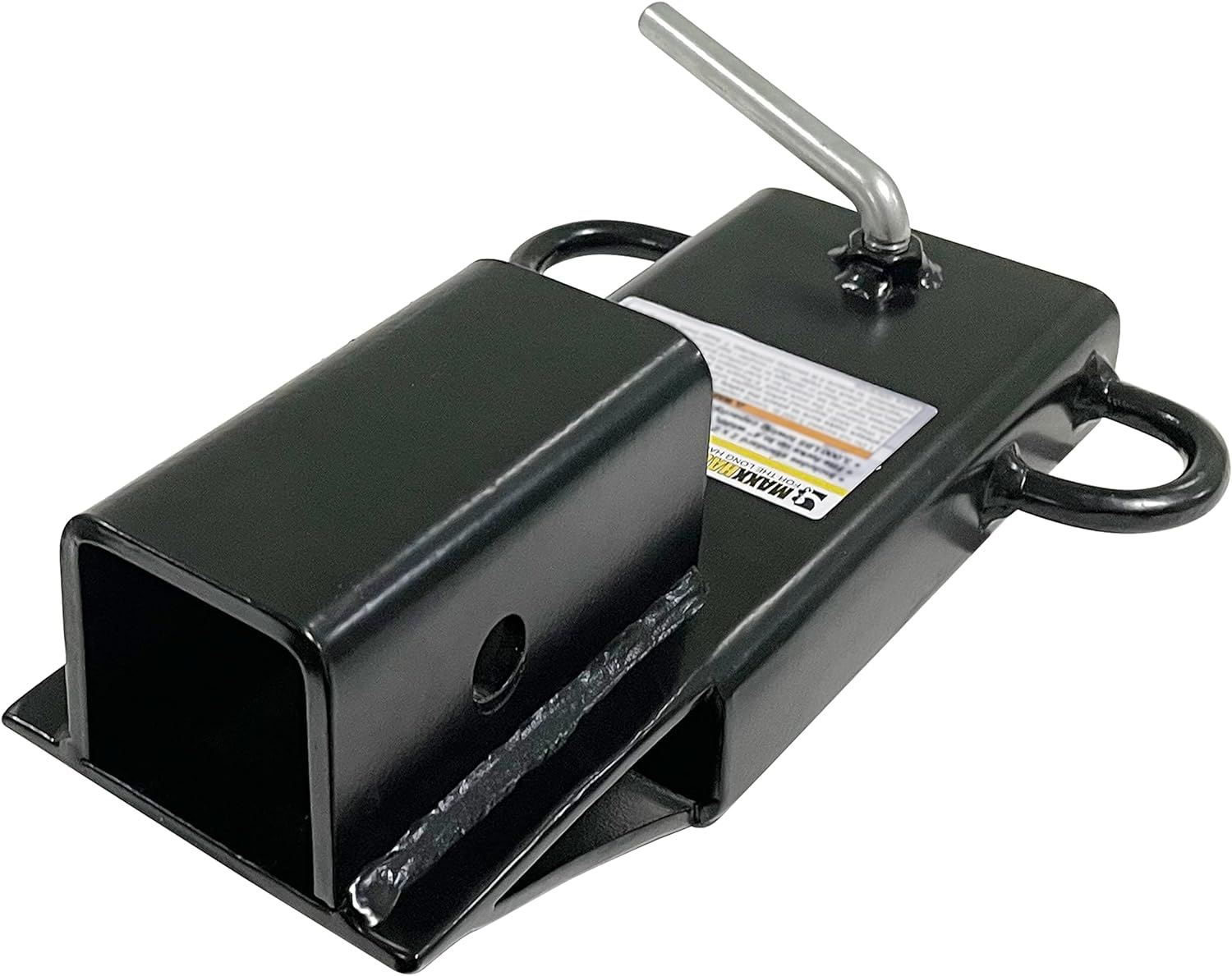 Maxxhaul 50626 Clamp on Forklift Hitch Receiver 2 Inch Trailer Towing Adapter image number 1