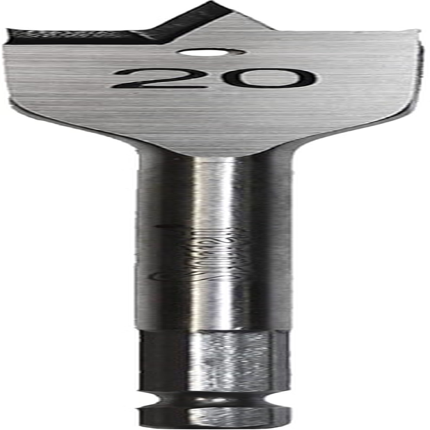 Starrett Flat Wood Drill Bit - 20X152MM KFWD20A High Speed Steel HSS 1/4 Inch Hex Shank Spade Drill Bit - Woodworking Hole Cutter Tool image number 2