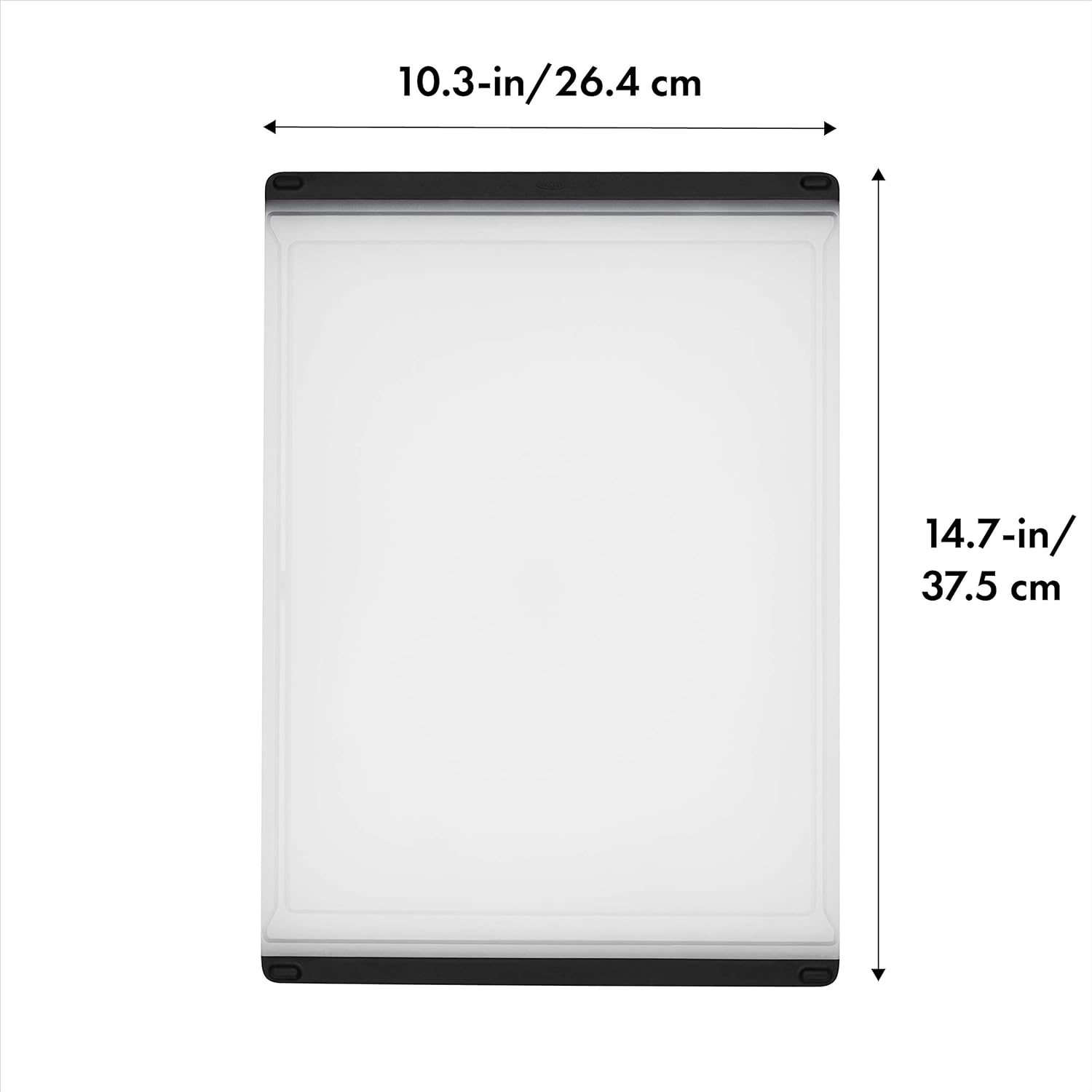 OXO Utility Cutting Board White One Size image number 3