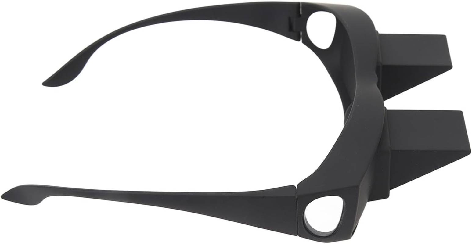 Lazy Bed Prism Reading Glasses, 90 Degree Horizontal Reflection Optical Glasses, Lazy Readers Prism Glasses, for Reading, Watching TV, Relaxation for the Neck image number 6