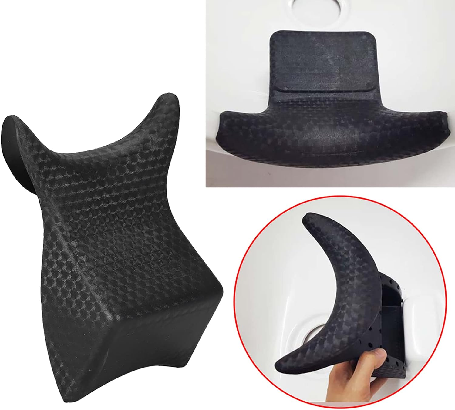 TOUISEDGI Shampoo Neck Cushion, Beauty Neck Rest Shampoo Bowl Hair Washing Backwash Cushion Salon Spa Equipment Unit Pillow image number 2