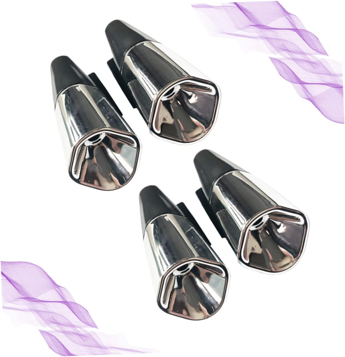 ULTECHNOVO 12Pcs Car Deer Whistle Warning Device Deer Whistle for Car Automotive Safety Animal Alert Easy Cleaning High Bond Adhesive Tape Included image number 5