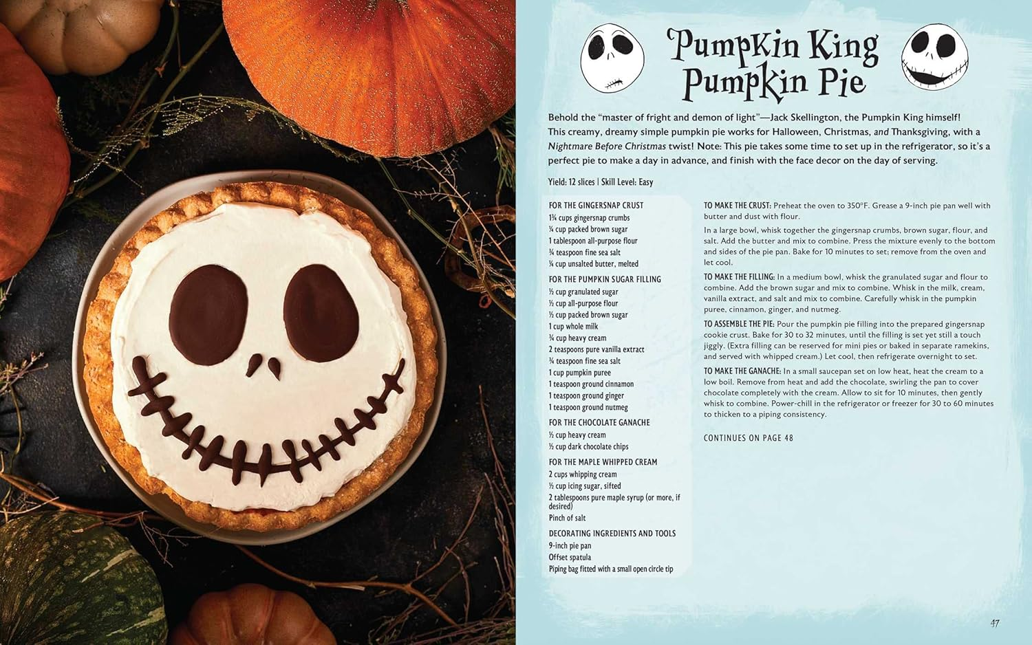 The Nightmare before Christmas: the Official Baking Cookbook image number 1