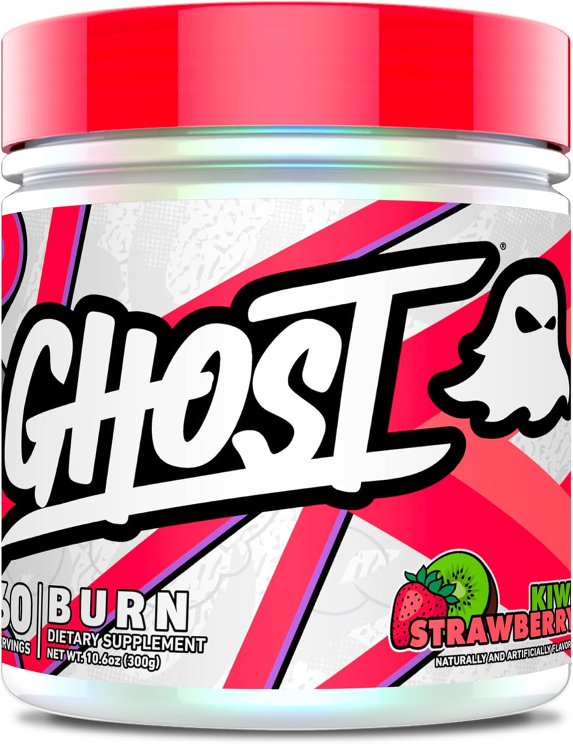 Ghost Burn V3 Thermogenic Powder 300 G, Guava Berry, 60 Servings image number 5