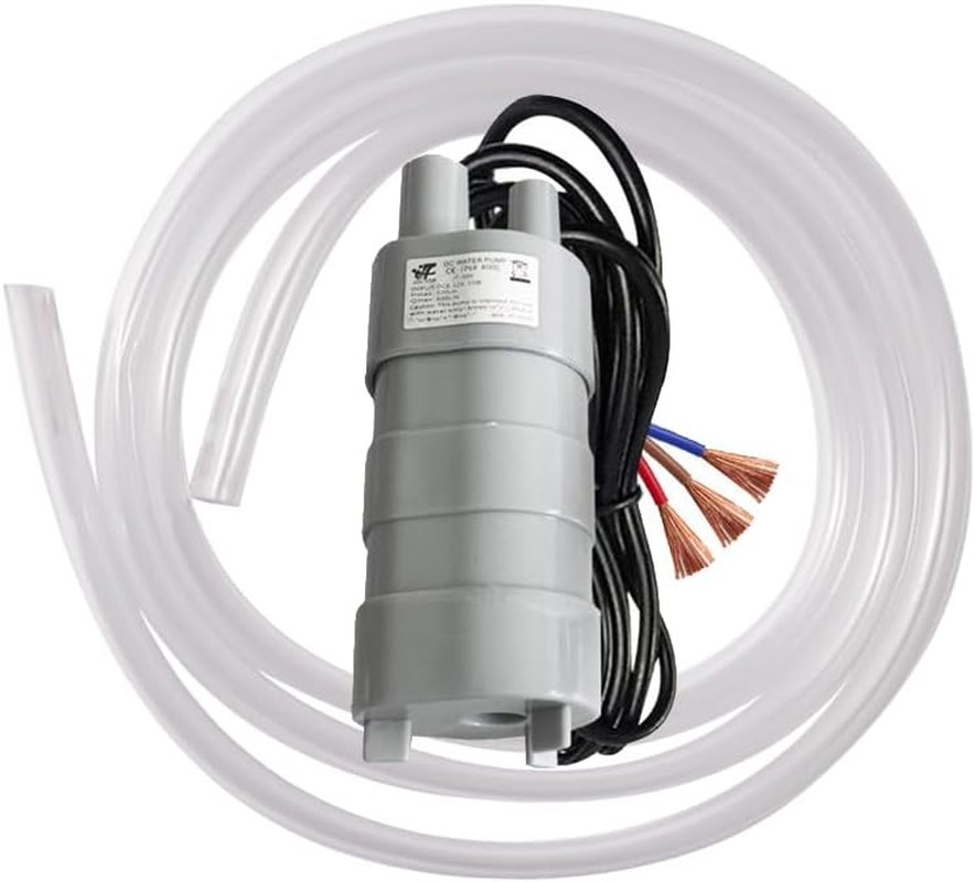 QOOWFEANIG DC 12V 840L/H Micro Submersible Water Pumps with 3.3Ft Tubing &ndash; Ideal for Aquarium, Fish Tank & Fountain image number 3