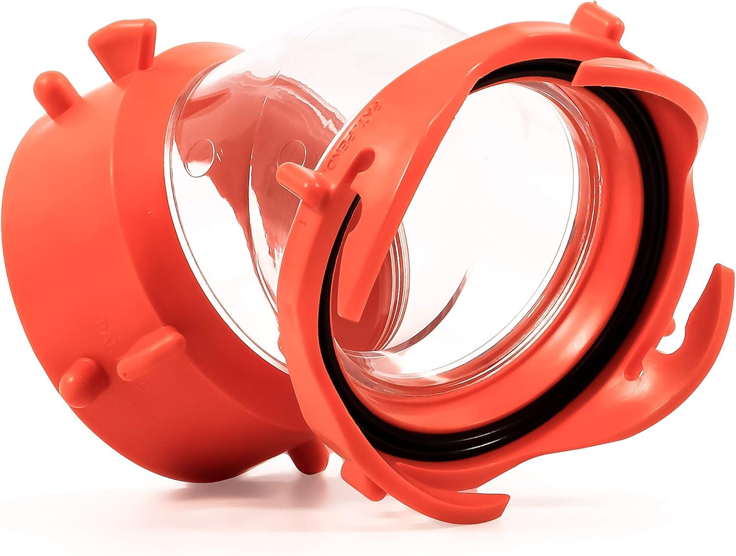 Camco Rhinoflex Clear 45 Degree RV Sewer Hose Swivel Fitting- Allows You to See When Tank Is Empty, Odor Protection; Durable and Secure Connection (39847) image number 5