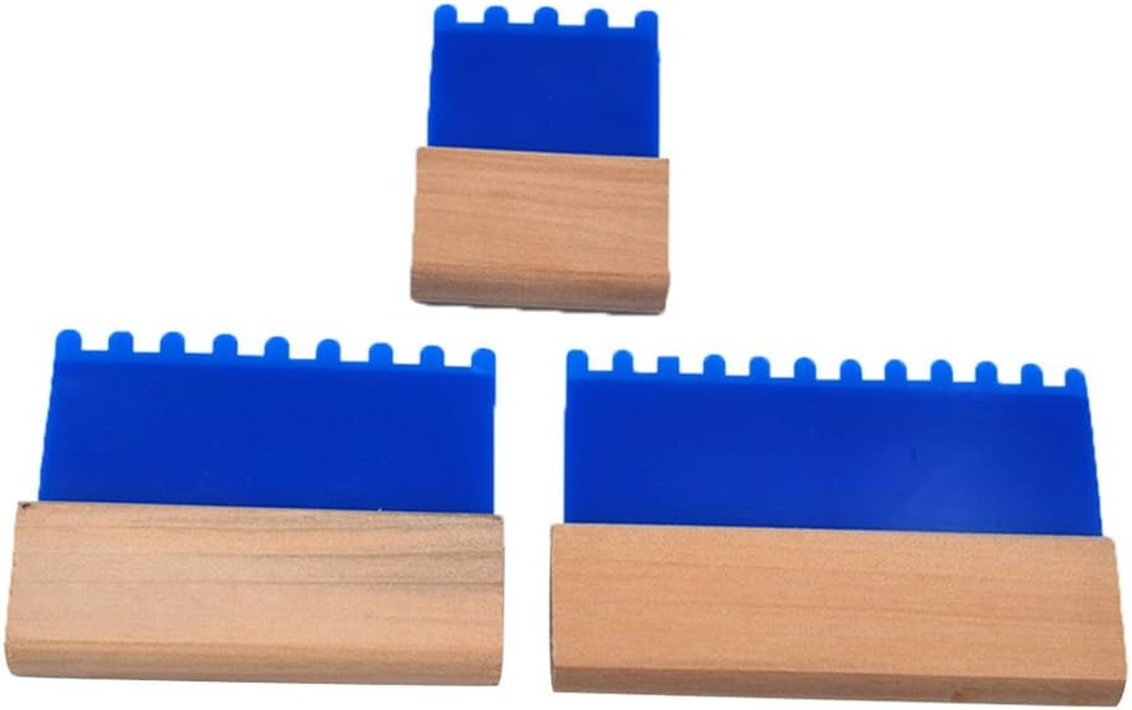 Plastic Comb with round for Creating Combing Effect & Plaster