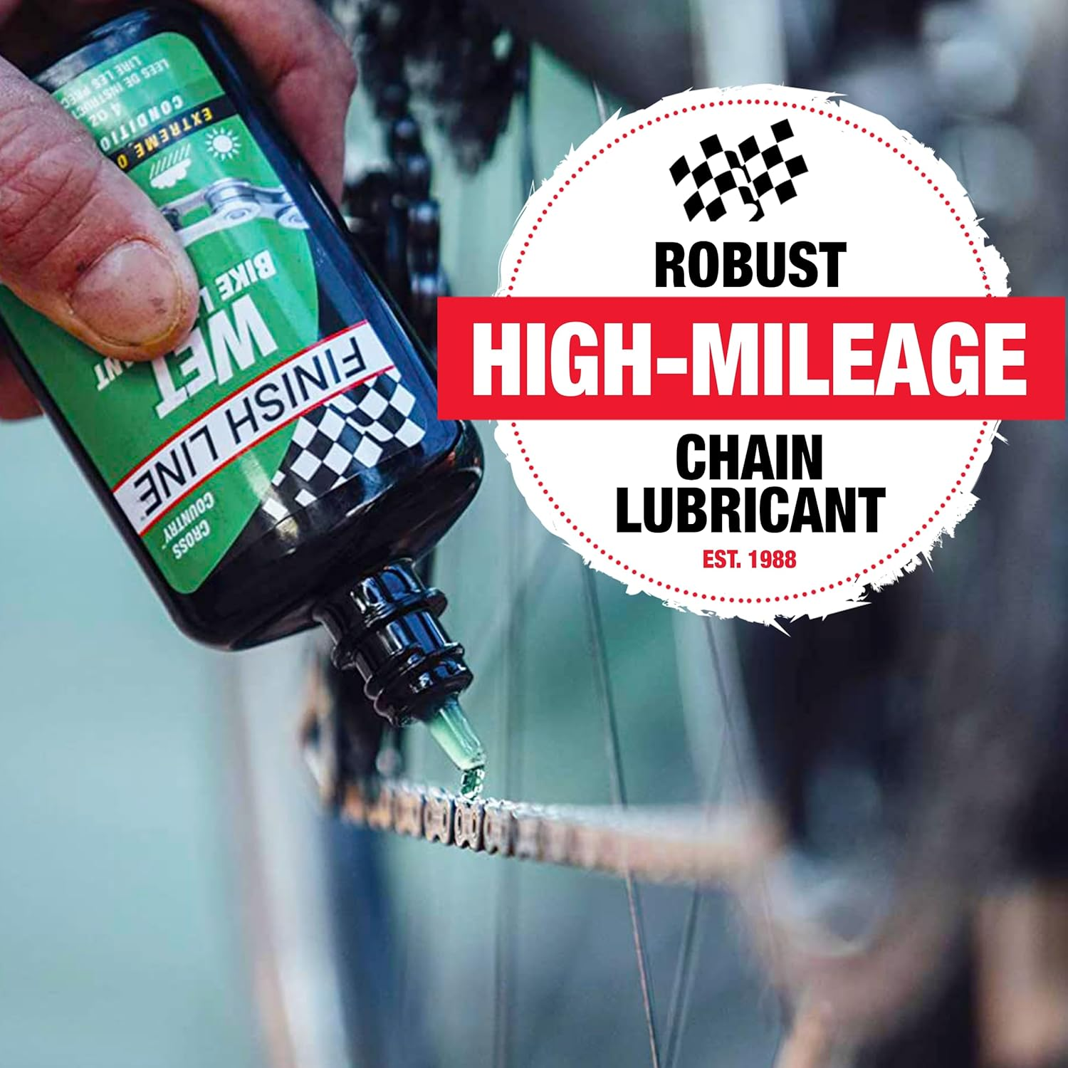 Finish Line Wet Bicycle Chain Lube image number 4