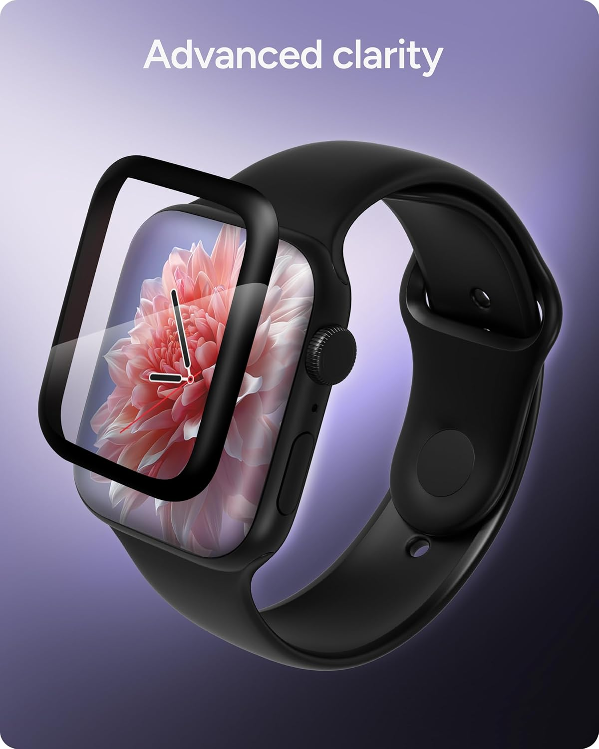 ZAGG Invisbleshield Glass Fusion+ - Engineered Hybrid Glass - Screen Protector - Made for Apple Watch Series 6, SE (2020), Series 5 and Series 4 (40Mm)