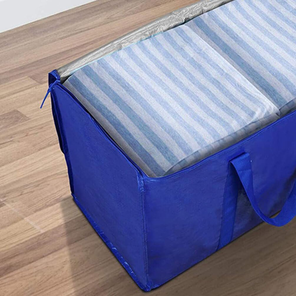 SOLUSTRE Luggage Bag for Travel Storage Bag Zipper Large Capacity Organizer for Clothes Bedding Camping