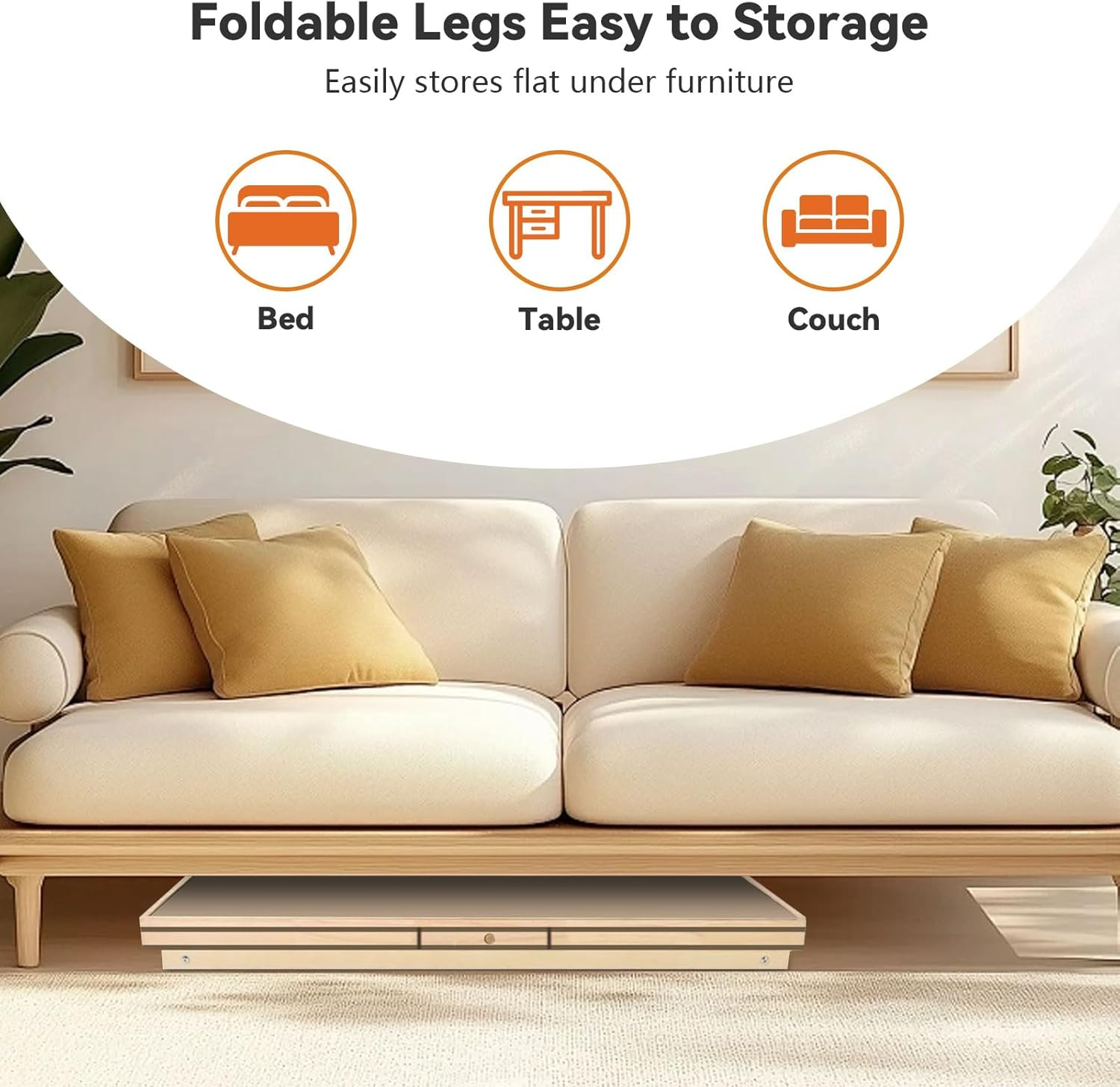 1500 Piece Puzzle Table with 6 Drawers, Foldable Puzzle Board with Legs Portable Puzzle Table Jigsaw Puzzle Board Cover Wooden Jigsaw Board for Adults Ideal Puzzles Lovers image number 4