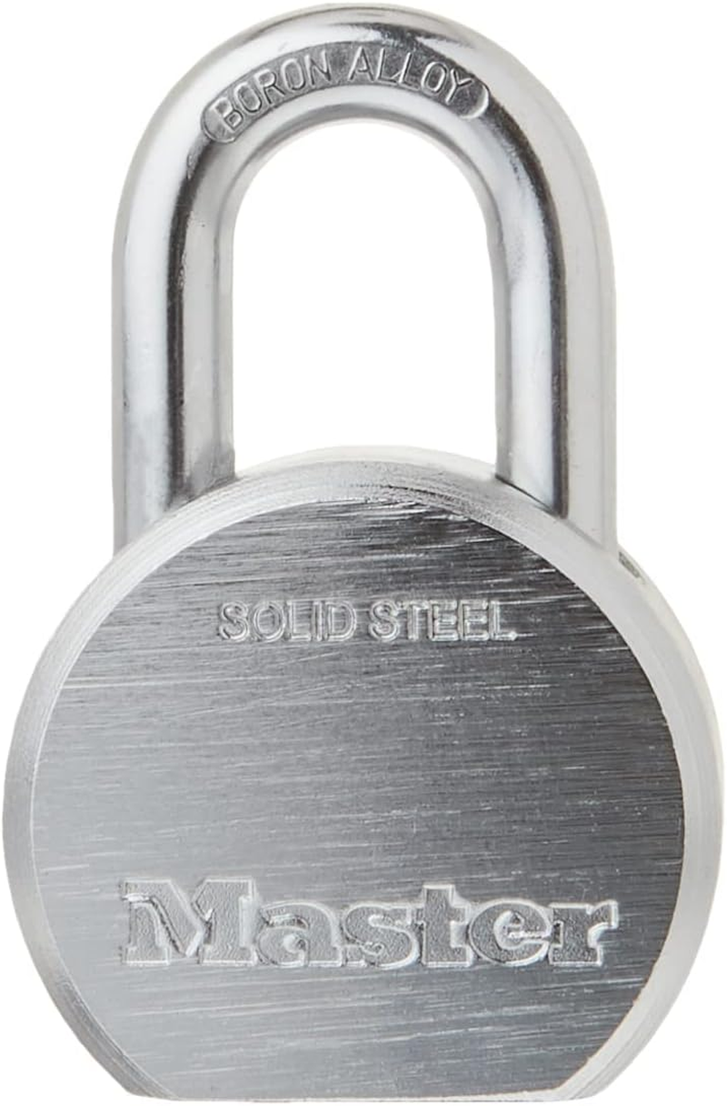 Master Lock Padlock, Solid Steel Lock, 2-1/2 In. Wide, 930DPF image number 6