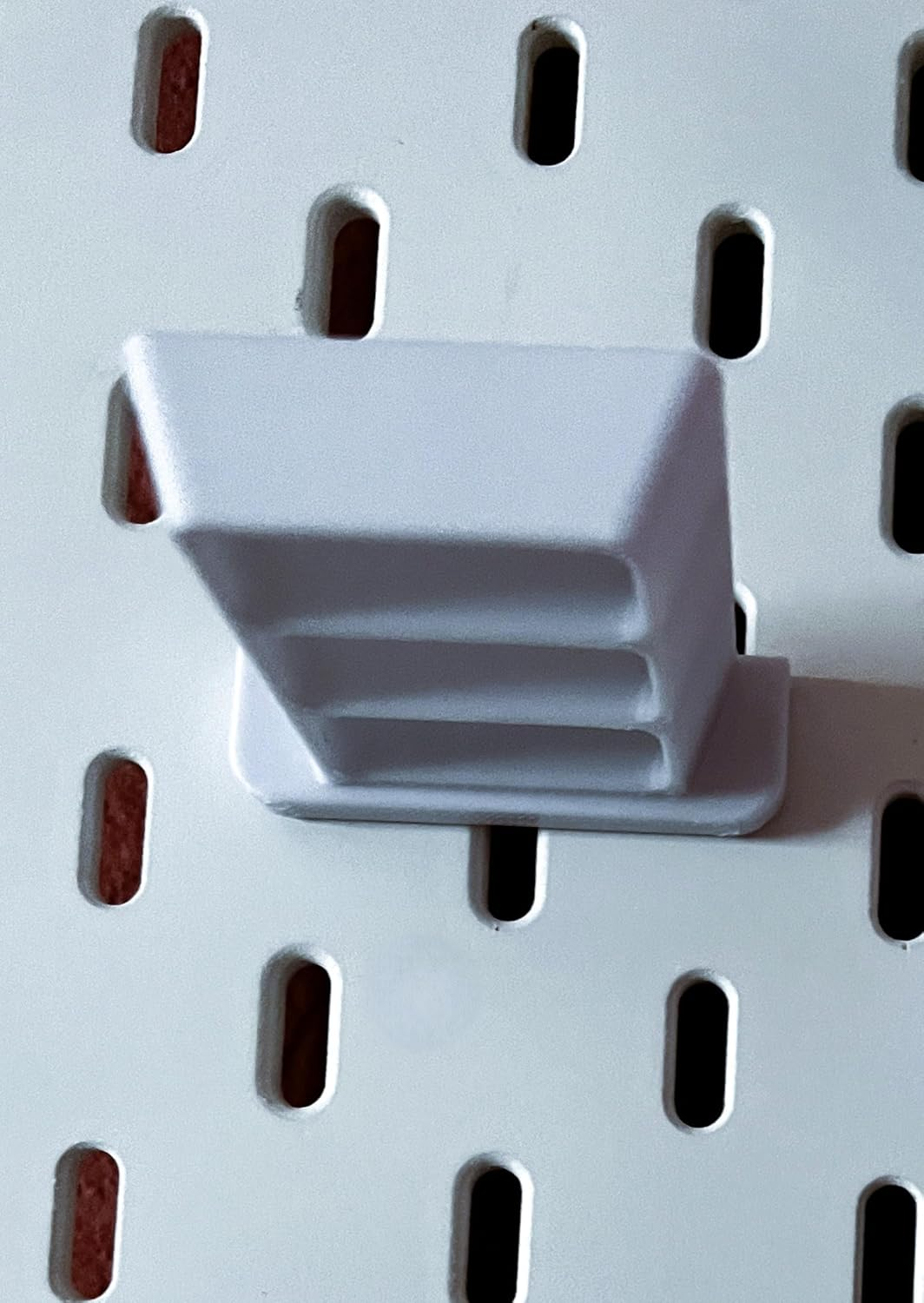 2 X Scissor Holder for IKEA SKADIS - Perfect Fit Holder for Scissors & Tools - Perfect for Perforated Wall Organisation image number 2