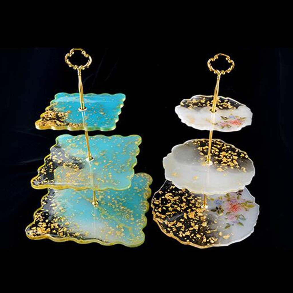 Nail Sequins Irregular Borken Gold Flakes Nail Decor for Makeup image number 5