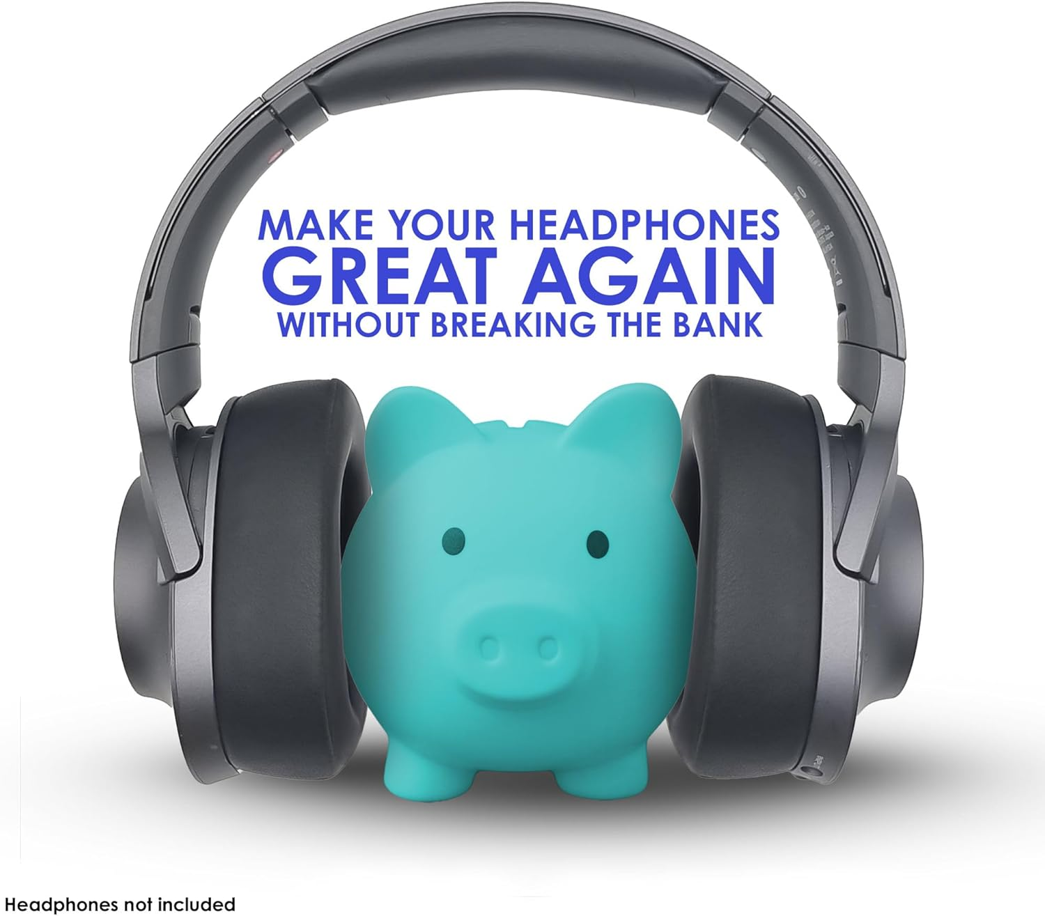 Replacement Ear Pads Compatible with Sony WH-H900N H.Ear on 2 and Sony H.Ear on MDR-100ABN Headphones (Black) image number 3