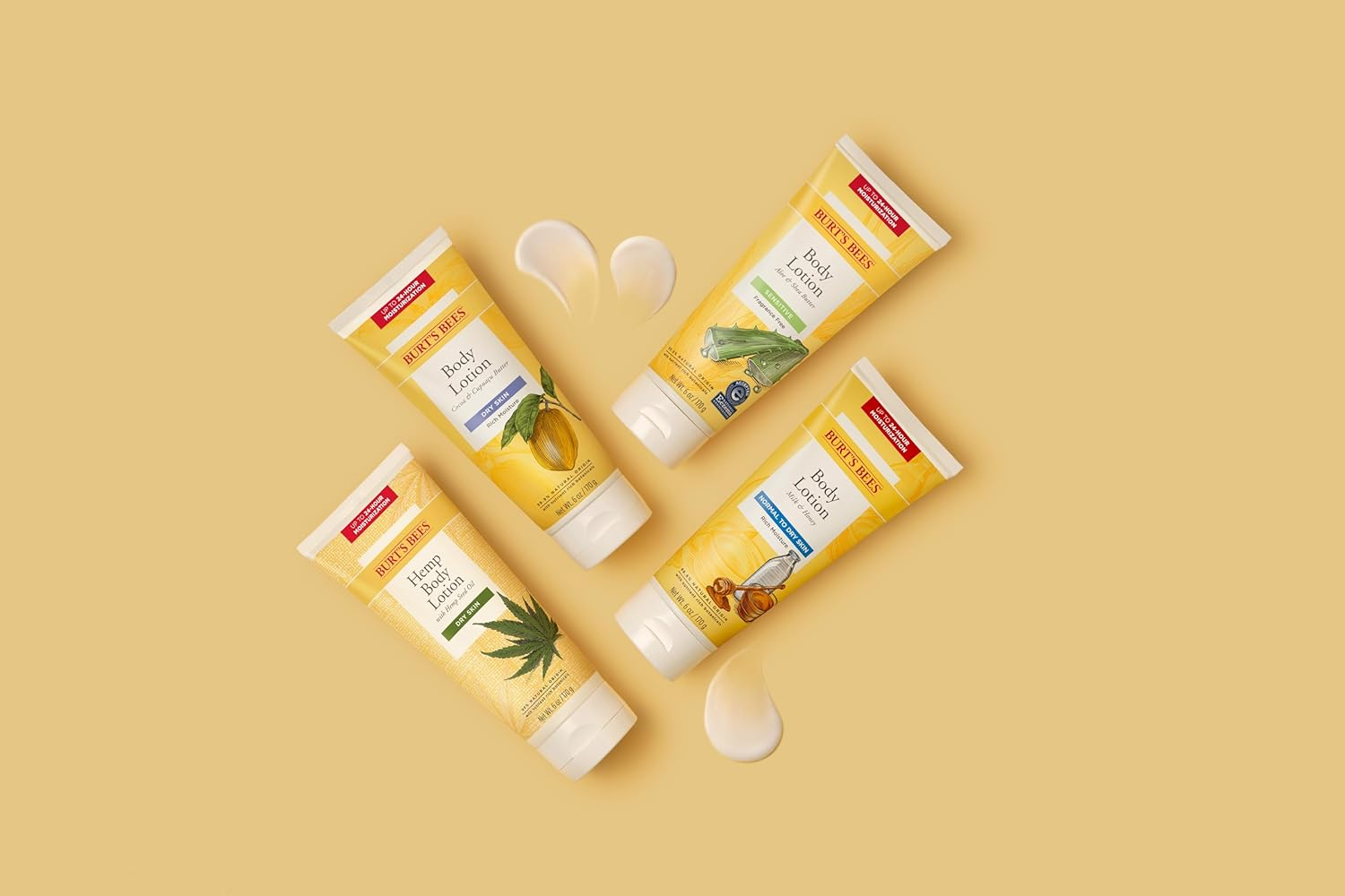 Burt'S Bees Milk and Honey Body Lotion, 6 Ounces (Pack of 3) image number 2