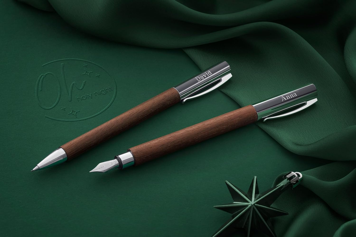 Faber-Castell Ambition Walnut Wood B Fountain Pen image number 3