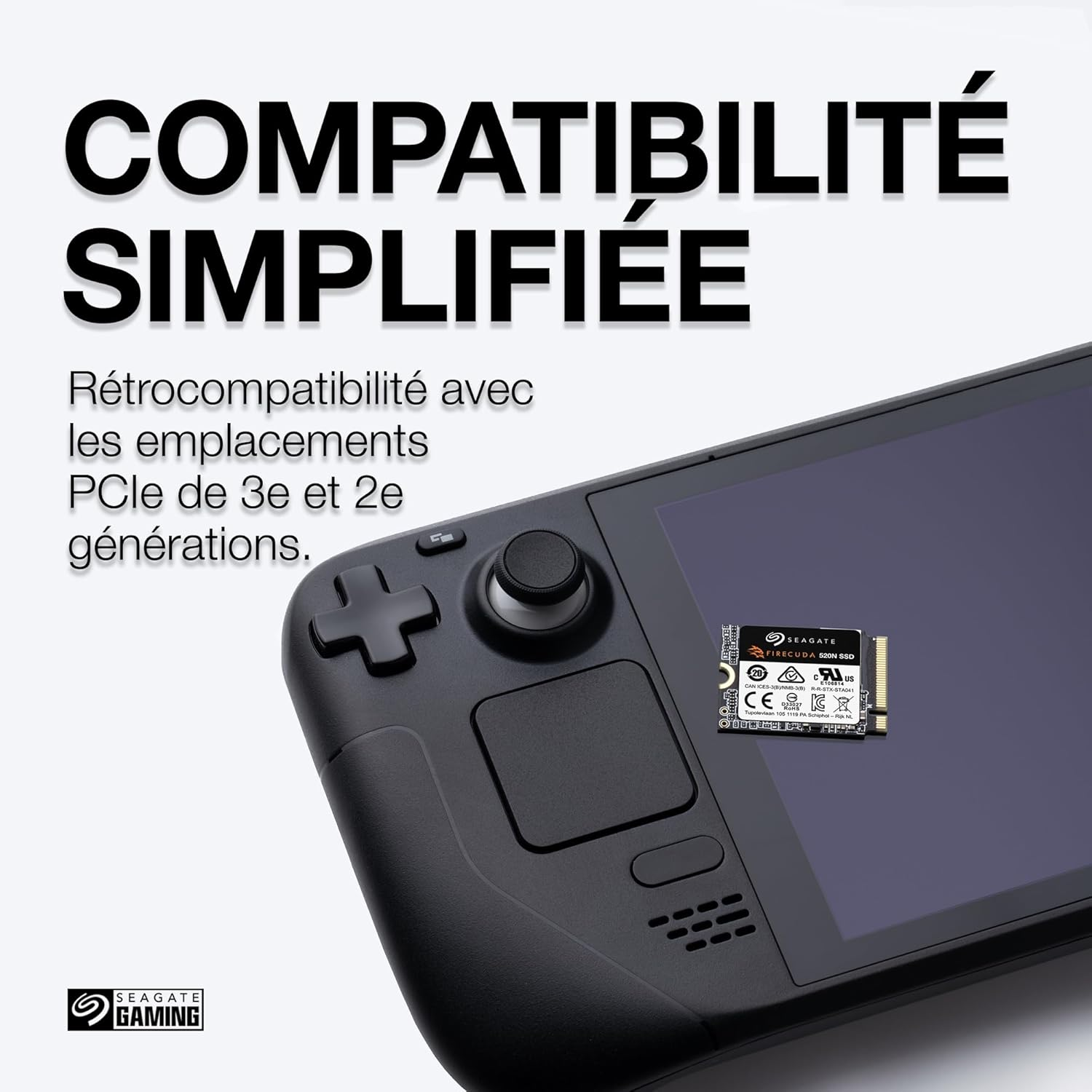 Seagate Firecuda 520N M.2 2230 SSD, 1TB image number 2