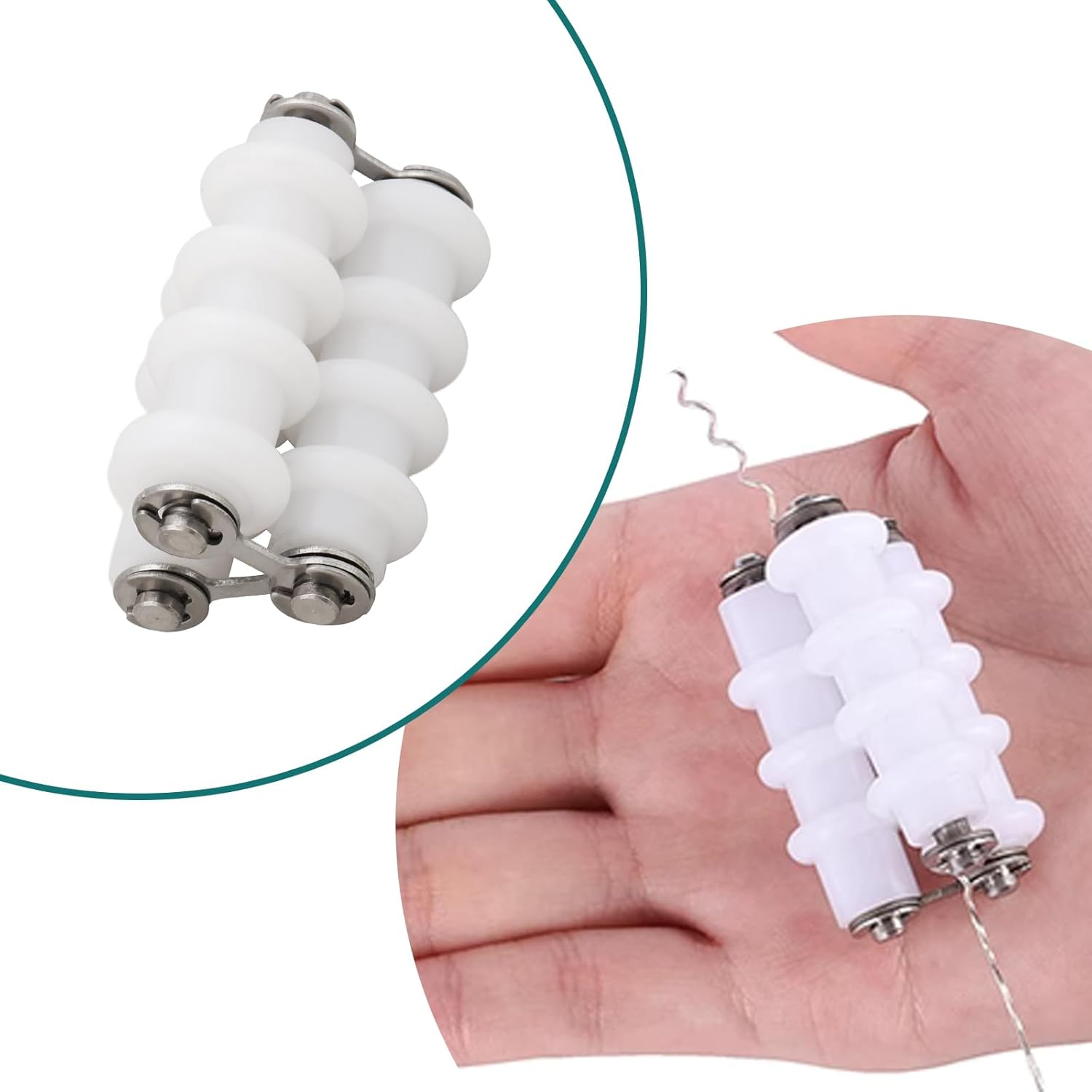 Create Idea 1PC Wire Straightener Nylon Soft Wire Straightener 0.5-2Mm Line Straightening Wrapping Tools for Jewelry Making and DIY Crafts image number 4