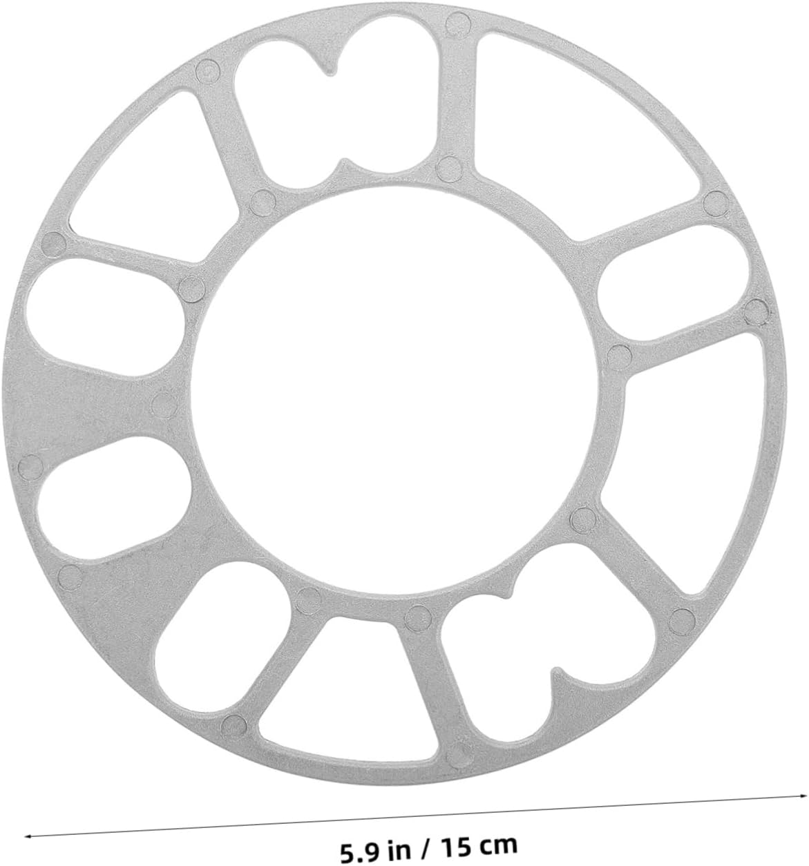 Beatifufu Fit Car Hub Wheel Spacers 3Mm Aluminum Alloy Wheel Spacers Automotive Part image number 1