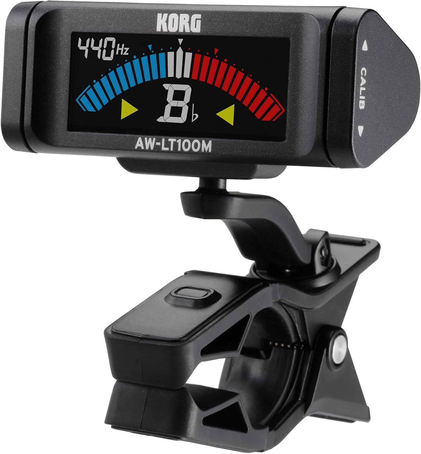 KORG KO-LT100M AW-LT100T Lightweight Trumpet Clip-On Tuner with Bright Colour LCD Screen image number 3