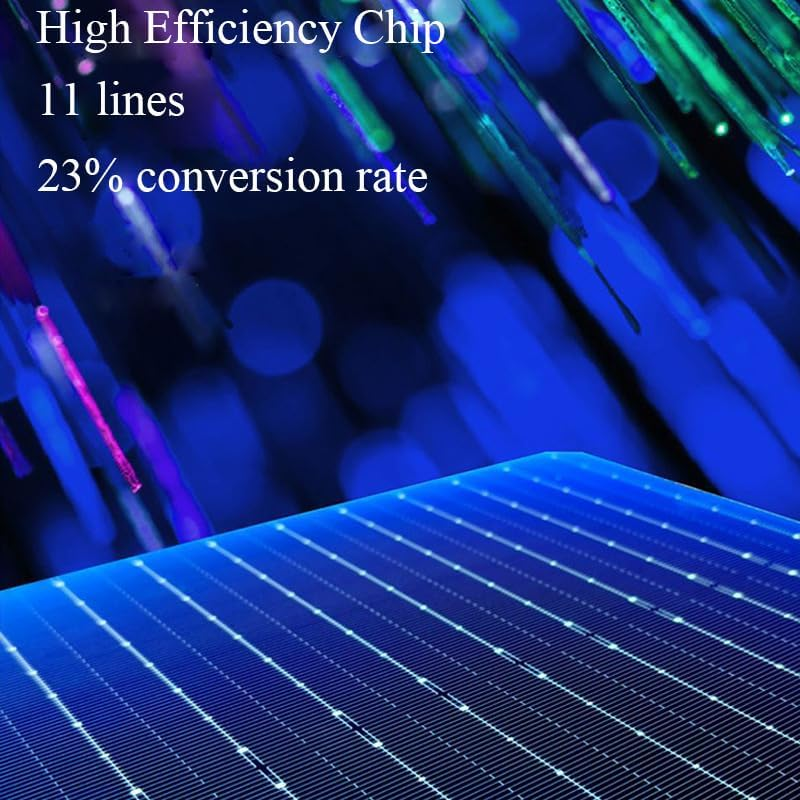 Portable Solar Panel Charger 2 USB Ports, 30W,5V/3A,Qc3.0,Mobile Fast Charging 4 Panels Foldable, Outdoor Power Supply Compatible with Iphone 11/XS/XS Max/Xr/X/8/7, Ipad, Samsung Galaxy LG Etc. image number 2