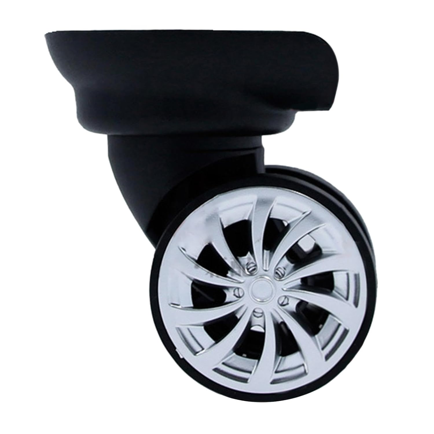 Ronyme 4X Suitcase Caster Wheels Replacement Luggage Suitcase Wheels,Flexible Luggage Accessories, Swivel Wheels Replacement image number 4