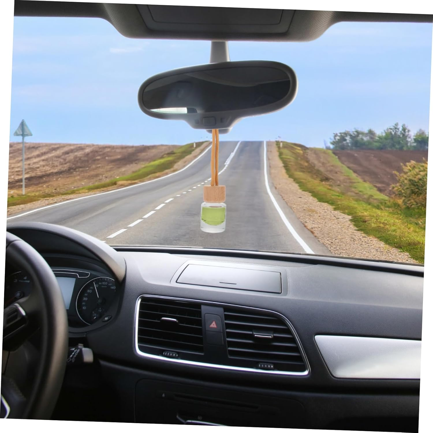 STOBAZA 10Pcs Empty Perfume Bottle Pendants Car Air Freshener Bottles Car Smell Air Freshener