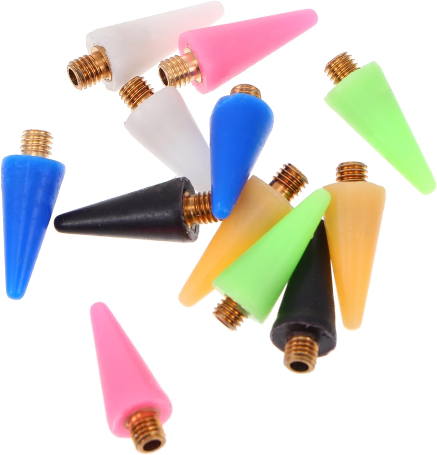 12Pcs Nail Rhinestone Picker Dotting Pen Tip Set Replacement Wax Heads for Manicure Nail Art Craft Accessories image number 2