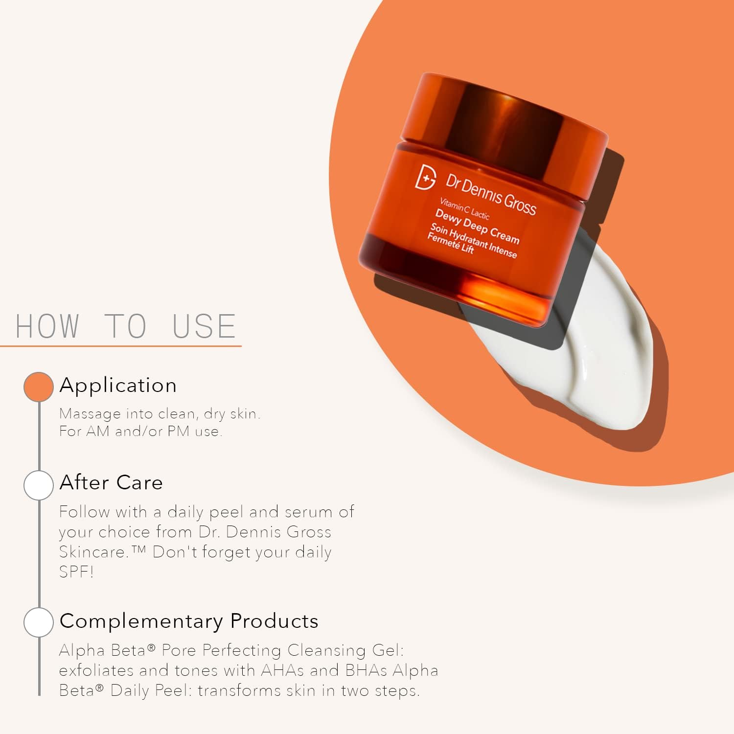 Dr Dennis Gross Vitamin C plus Lactic Firm and Bright Eye Treatment for Women 2 Oz Treatment image number 3