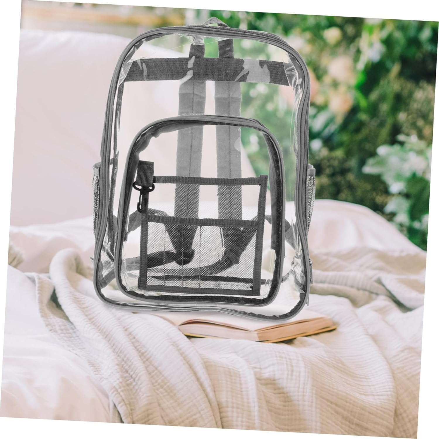 DEARMAMY Backpack Lightweight Outdoor Storage and Stadium Use Adjustable Shoulder Belt image number 1