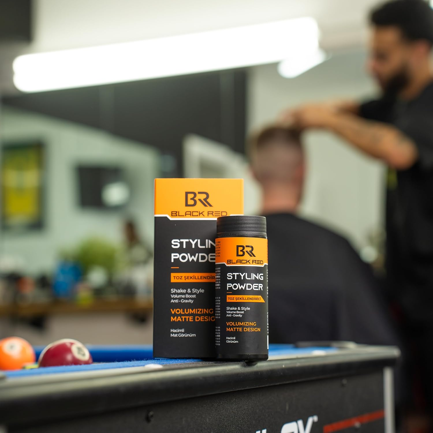 Black Red&reg; Hair Texturising Styling Powder, 20 Gr: Get Invisible Texture and Volume for a Natural Matte Look image number 5