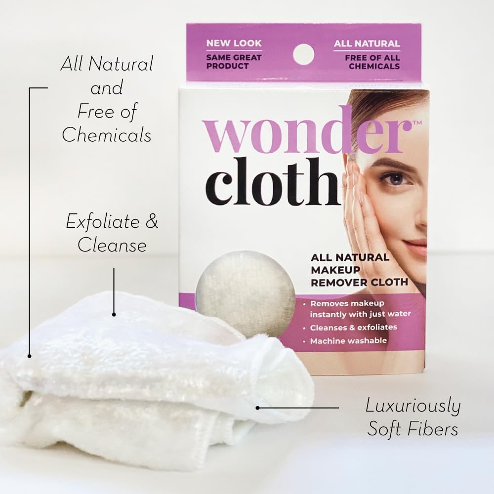 Wonder Cloth Make-Up Remover - Facial Cleansing Cloths - 1 Count image number 4