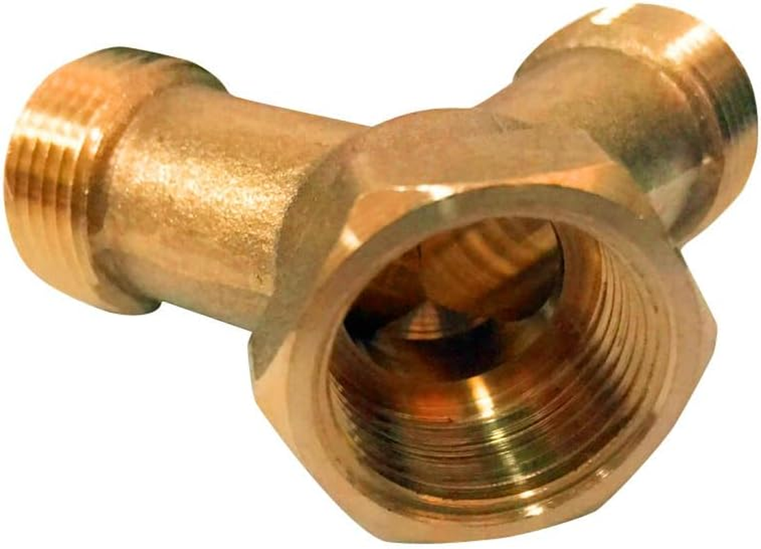 Rustproof Brass Y Piece Plug Thread Tap Adapter High Pressure Washing Machine Accessories Suitable for Garden Systems image number 5