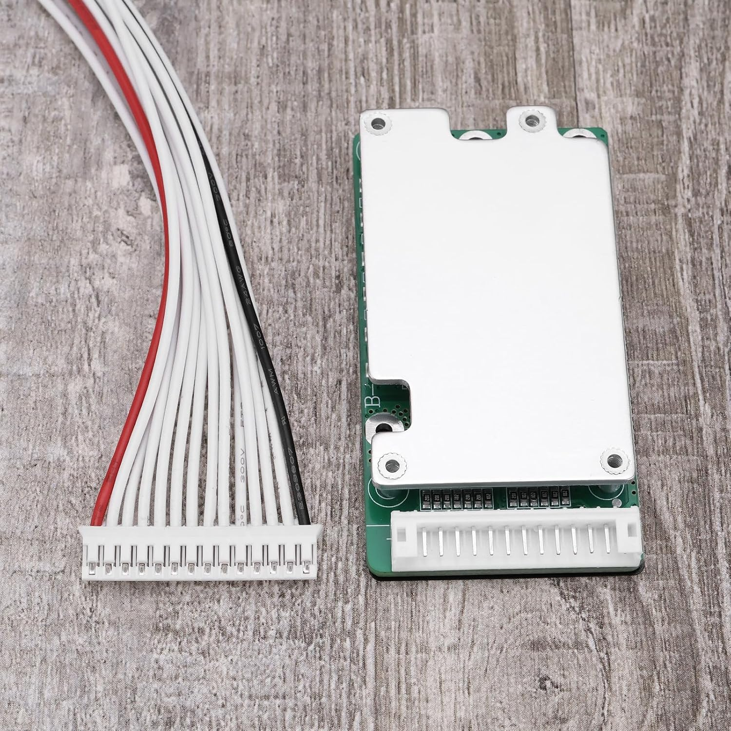 Create Idea BMS 13S 48V Li-Ion Lithium PCB Protection Board 20A Battery Balance Protection Circuit Board Charge Protection Board Battery Cell Suitable for Electric Motorcycles image number 6