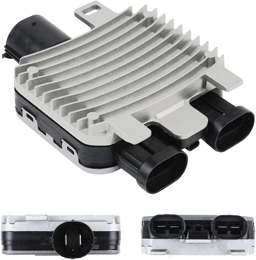 7G919A819AA 7T43-8C60-BA Radiator Cooling Fan Control Module Compatible with Ford Edge Volvo S80 VS60 V60 V70 XC60 XC70 Mondeo IV 2007-2014 Galaxy III S MAX Freelander II 2007-2015 Range Rover Evoque