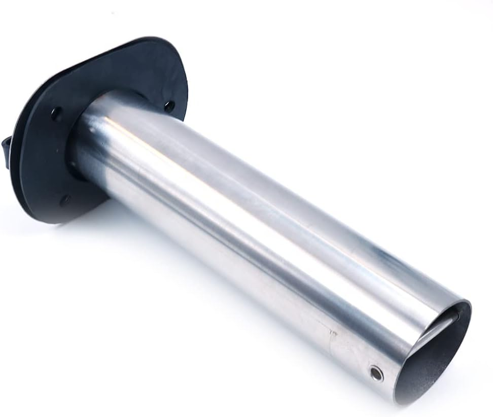 2X ZONADA Heavy Duty Stainless Steel 316 Fishing Rod Holders, Marine Grade, Flush Mount Fishing Rod Pole Holders, 90 Degree image number 5