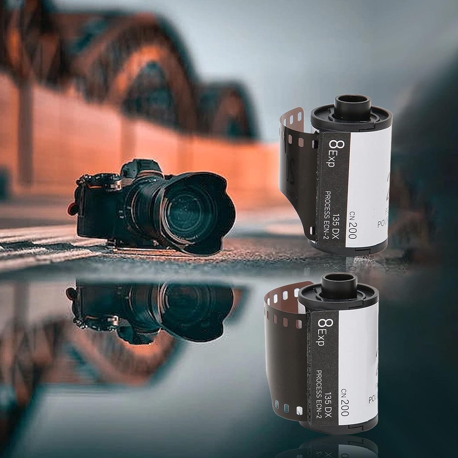 35MM Camera Color Film, 35MM Roll Film Color Negative Film, 35MM Camera ISO SO200 Type135 Color Film for Beginners image number 6