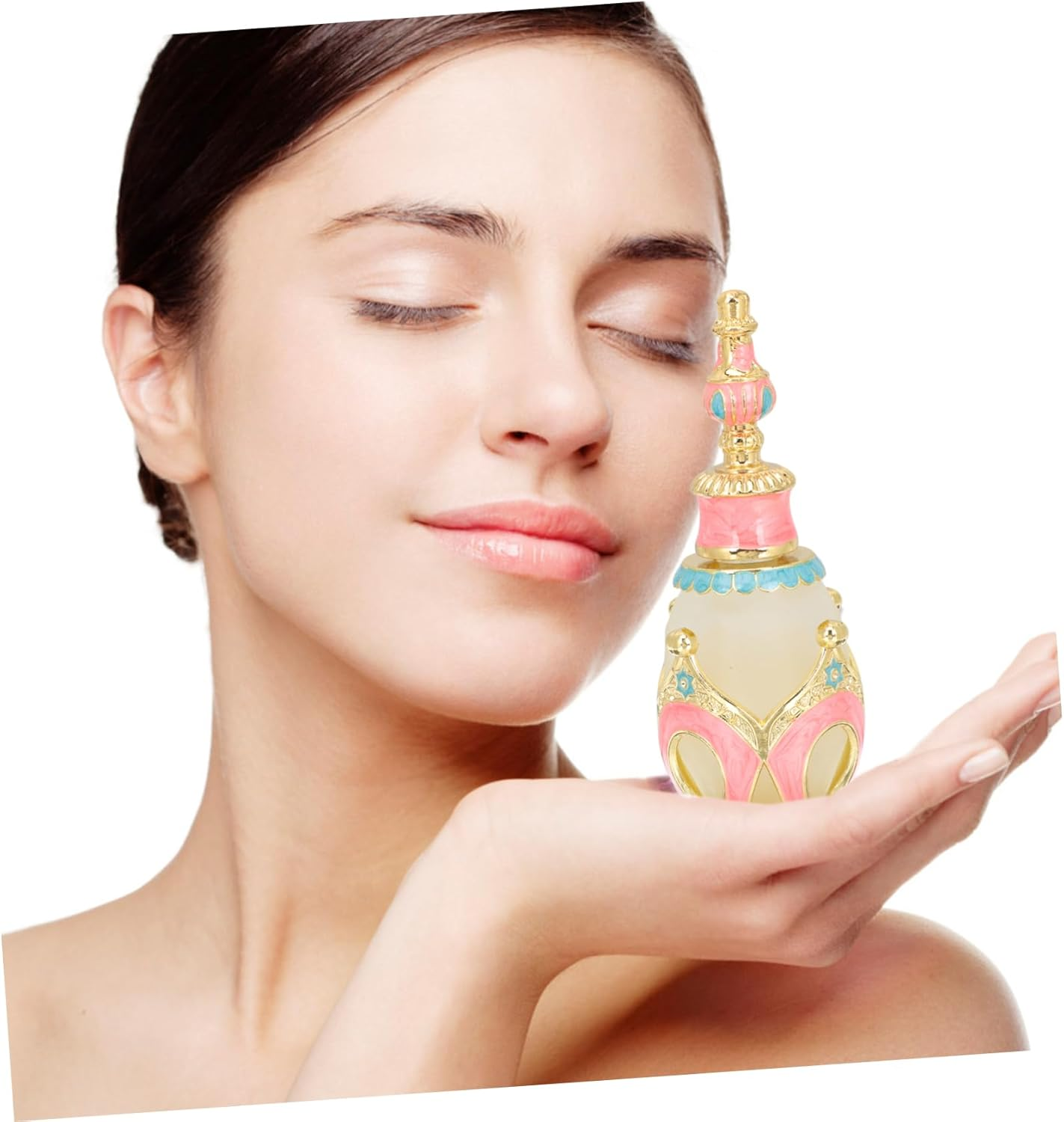 Glass Perfume Bottle Empty Bottle for Essential Oil Dispenser Perfume Oil for Desk Decor Home Fragrance image number 6