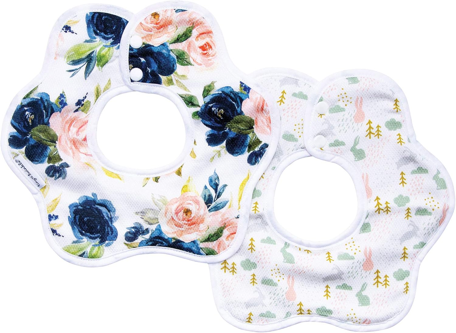 Tiny Twinkle Roundabout Drool Bibs Multi-Pack - 360 Rotating Waterproof and Absorbent Teething Baby Bibs&hellip;