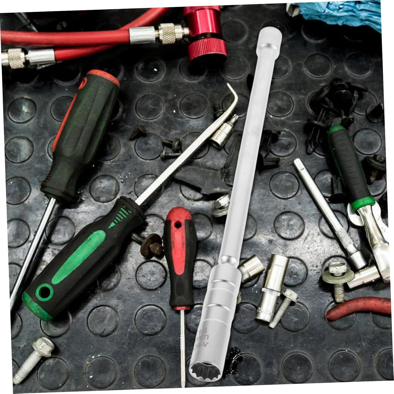 Anneome Magnetic Spark Plug Socket Tool 14Mm Thin Wall Removal for Automotive Repair image number 2