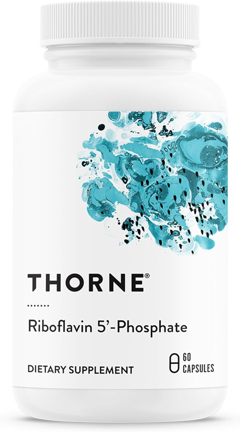 Thorne Research - Riboflavin 5'-Phosphate - Bioactive Form of Vitamin B2 for Methylation Support - 60 Capsules image number 5
