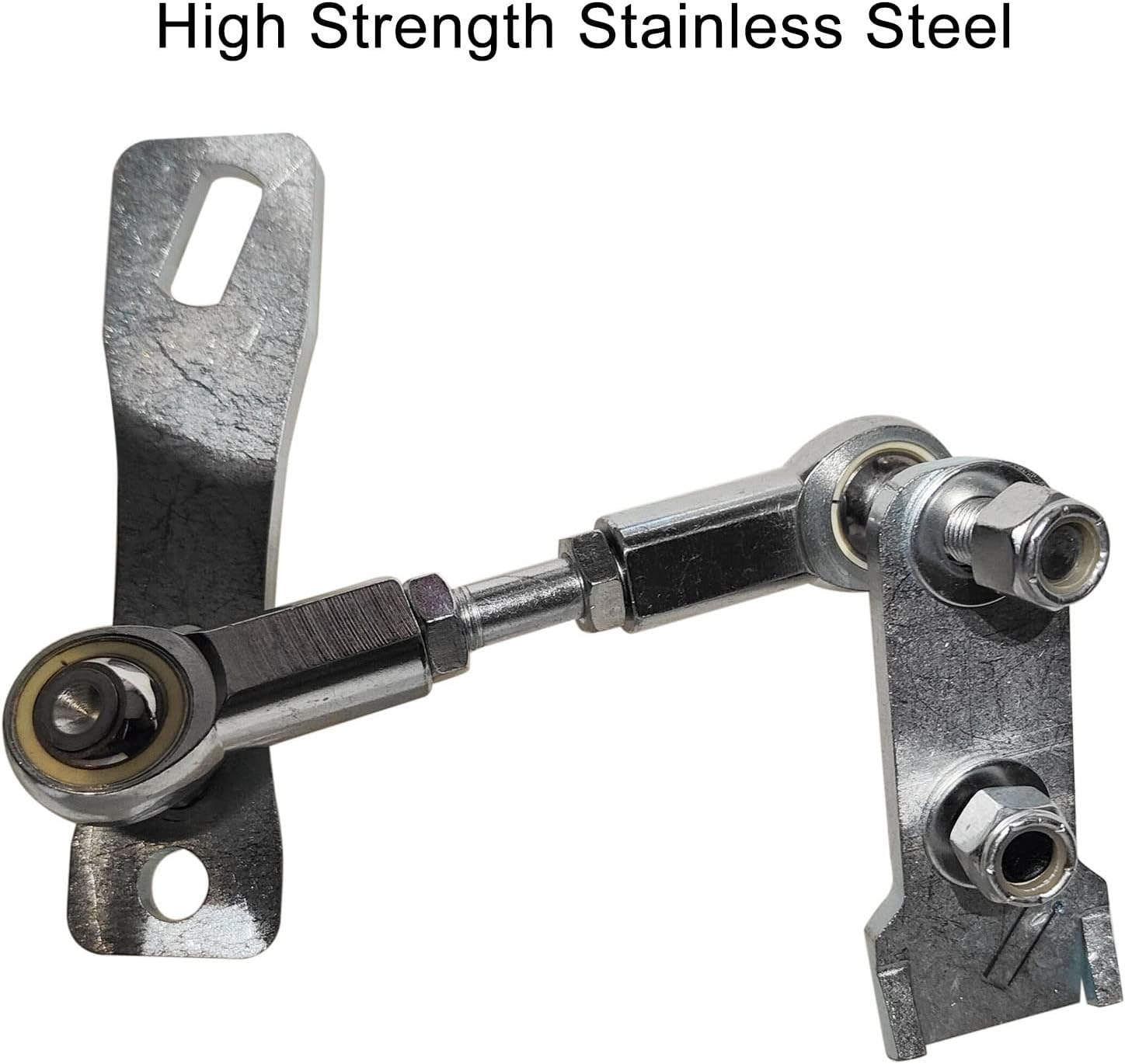 BERZO Transfer Case Linkage Kit, Stainless Steel Transfer Case Linkage Kit Replacement for Jeep Cherokee XJ Comanche MJ 1986-2001 image number 2