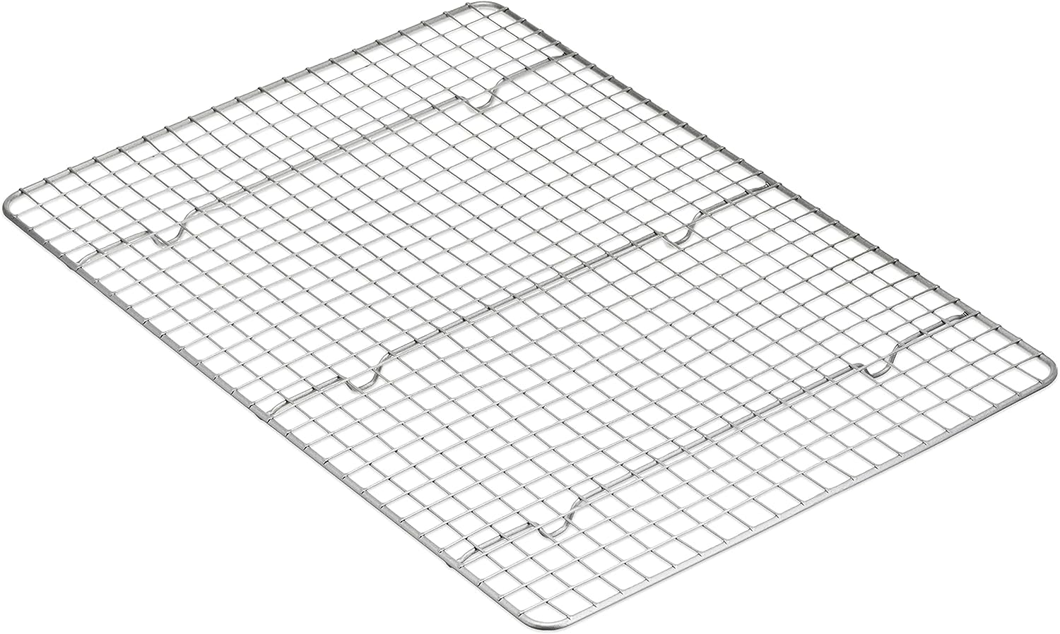 Amazon Basics Nonstick Baking Sheets & Cooling Rack Set, Half Sheet Size, 2-Pack image number 2