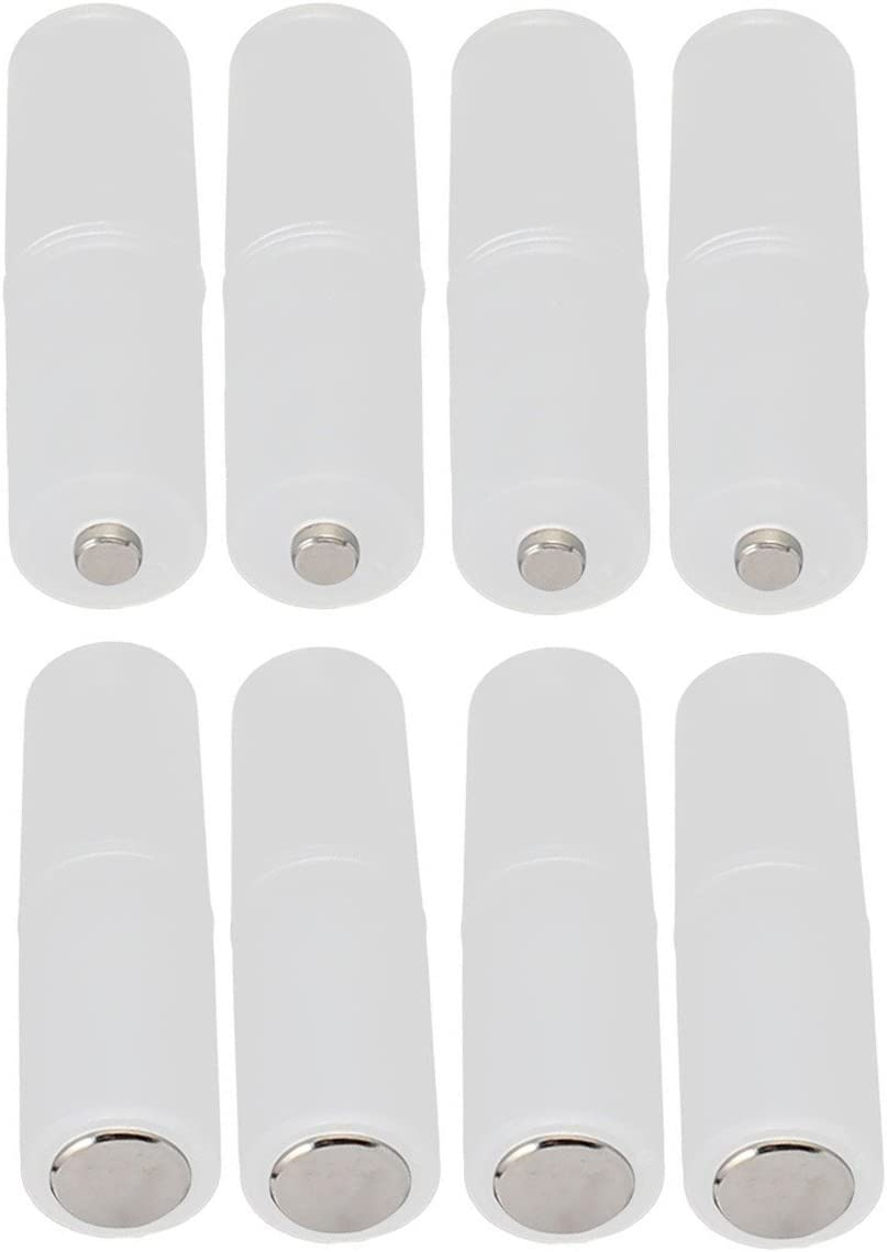 LAMPVPATH Pack of 8 AAA to AA Battery Adapter Converter Holder