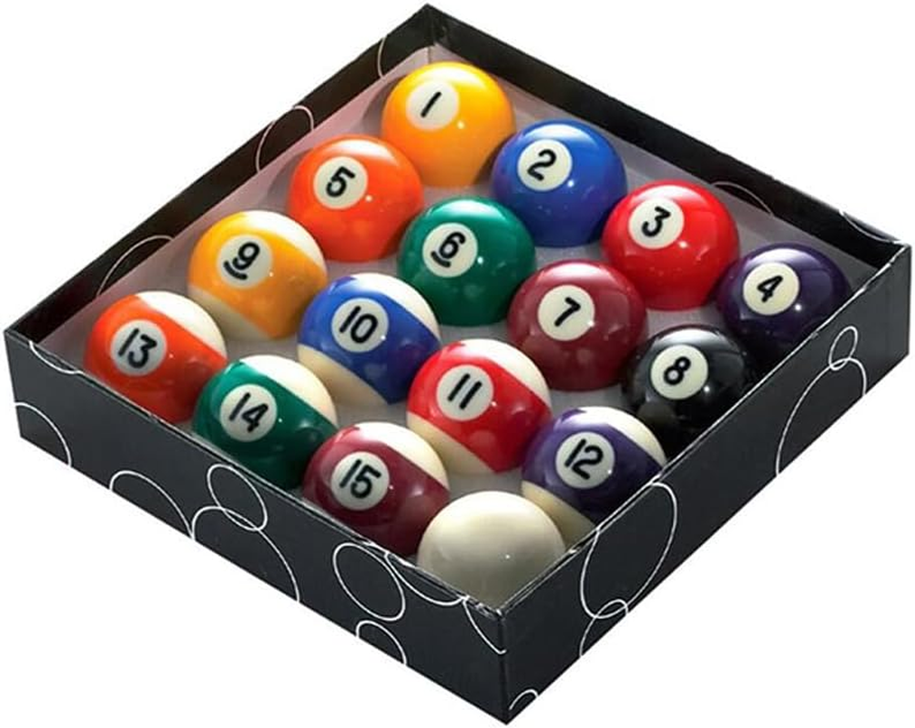 Formula Sports Standard Pool Balls Boxed Set, 2 Inch Ball Size Multicolour image number 1